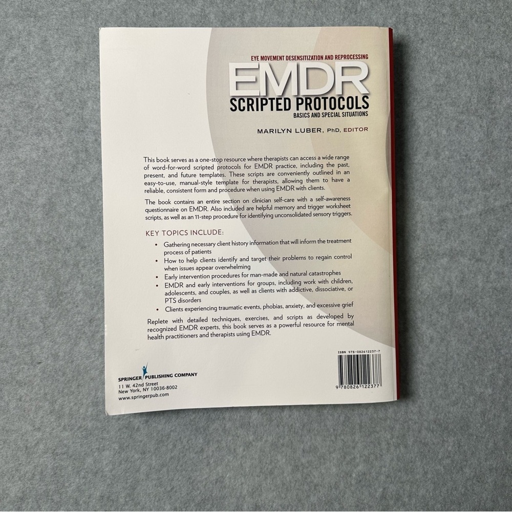 EMDR‎ Scripted Protocols Book - Picture 3 of 3